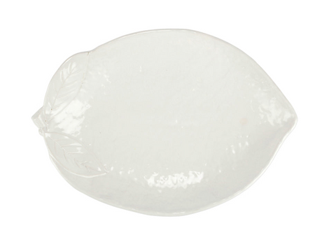 Limoni White Large Figural Platter