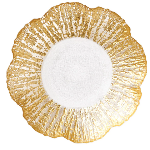 Rufolo Glass Gold Small Bowl