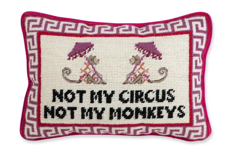 Not My Circus Pillow